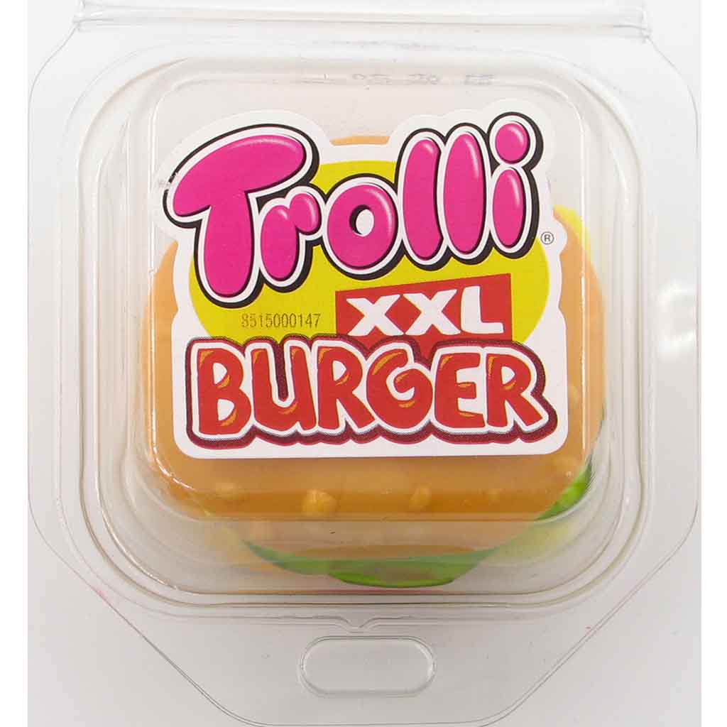 Trolli XXL Burger Fruchtgummi 24x50g=1200g MHD 14.11.26