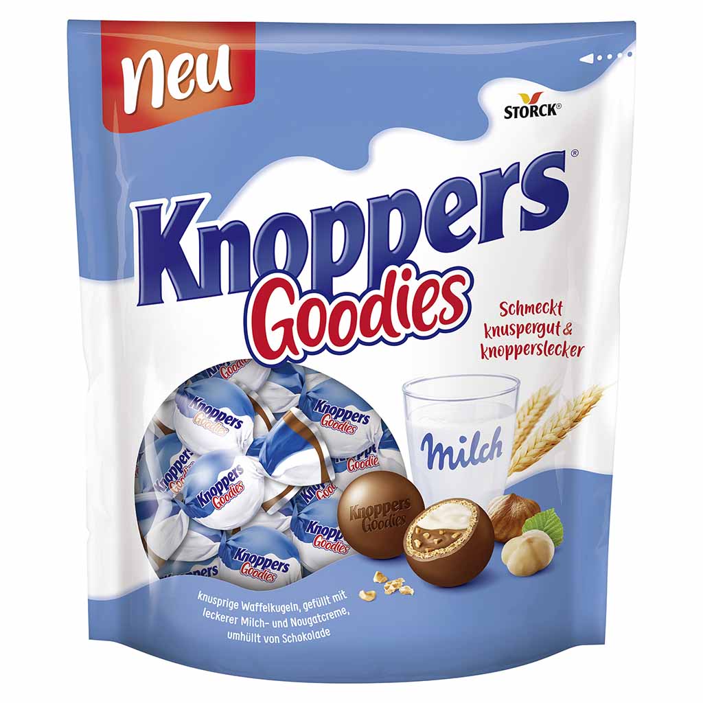 Knoppers Goodies Waffelkugeln 180g Beutel