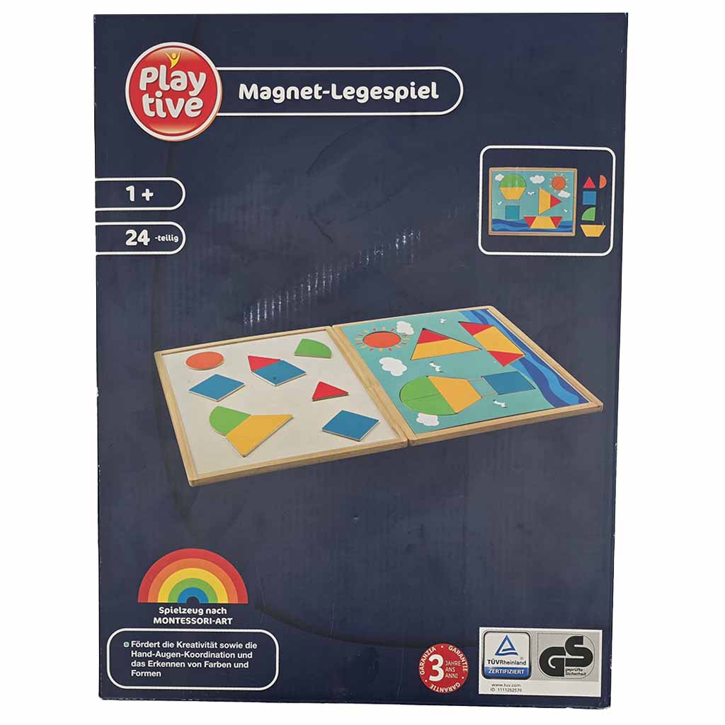 Playtive Magnet Legespiel 24 teil