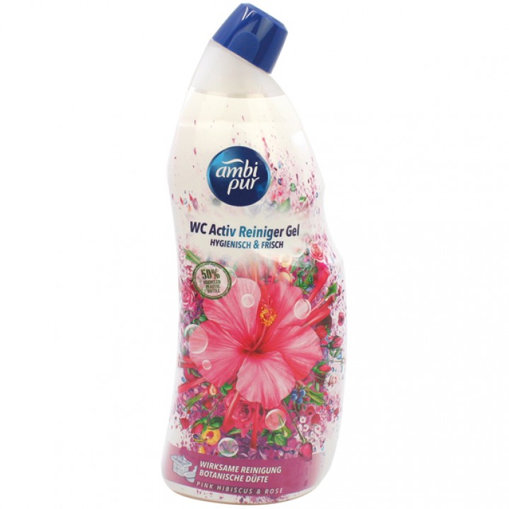 WC Reinigungsgel Ambi Pur 750ml Hibiscus & Rose