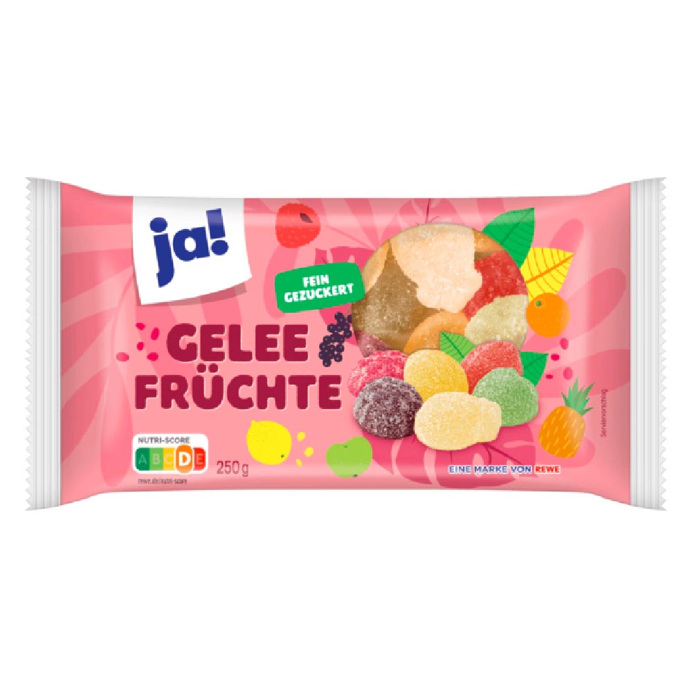 ja! Geleefrüchte 250g MHD 30.06.26