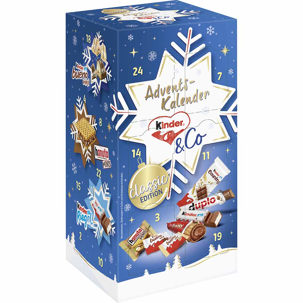 kinder & Co. Adventskalender 295g Classic Edition