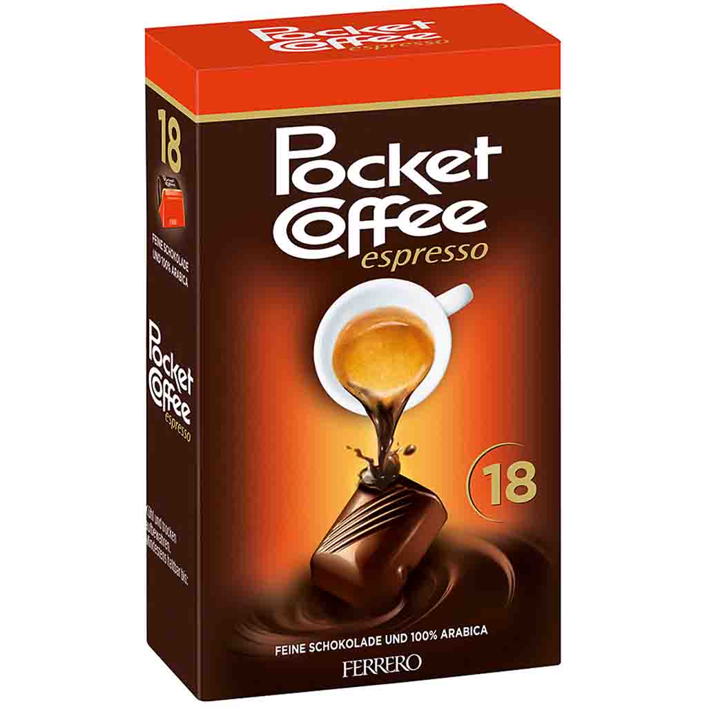 Ferrero Pocket-Coffee Espresso 225g MHD 13.02.26