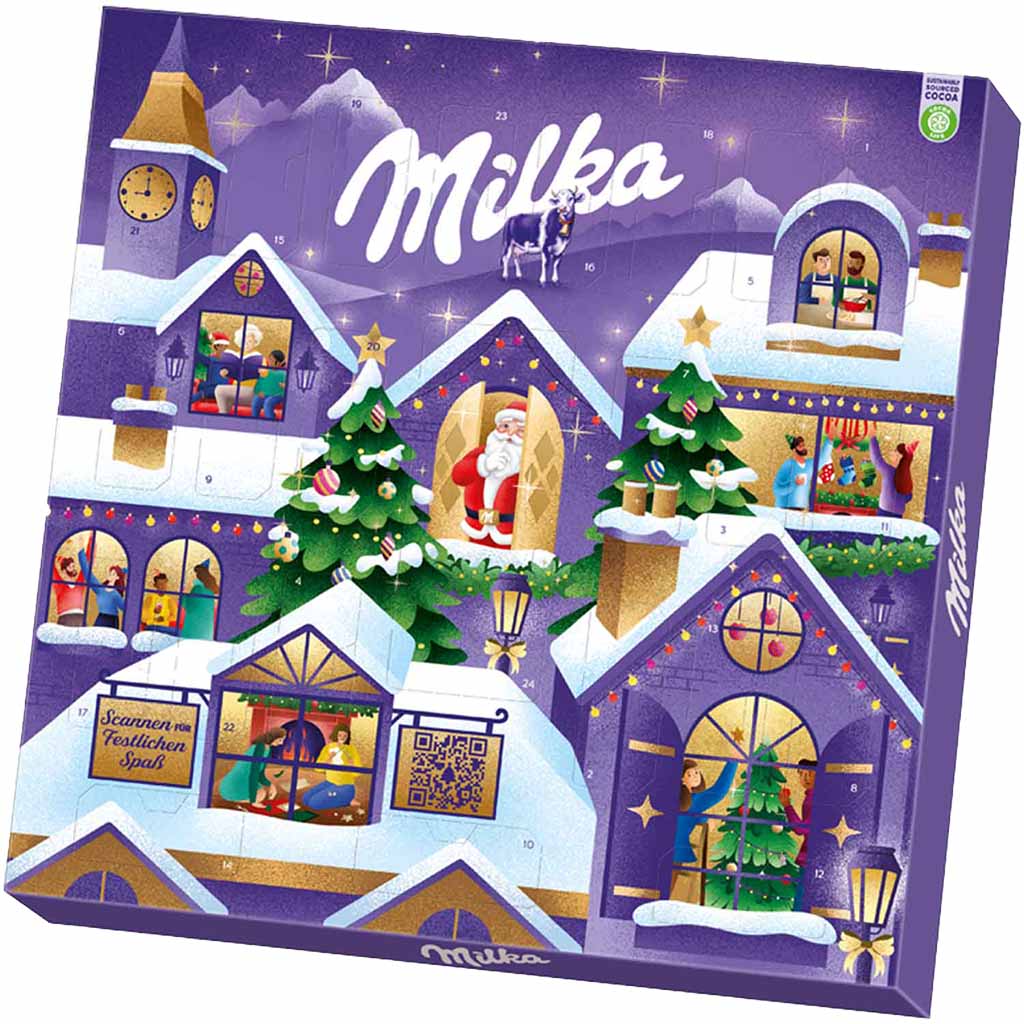 Milka Adventszauber Adventskalender 238g MHD 31.03.26