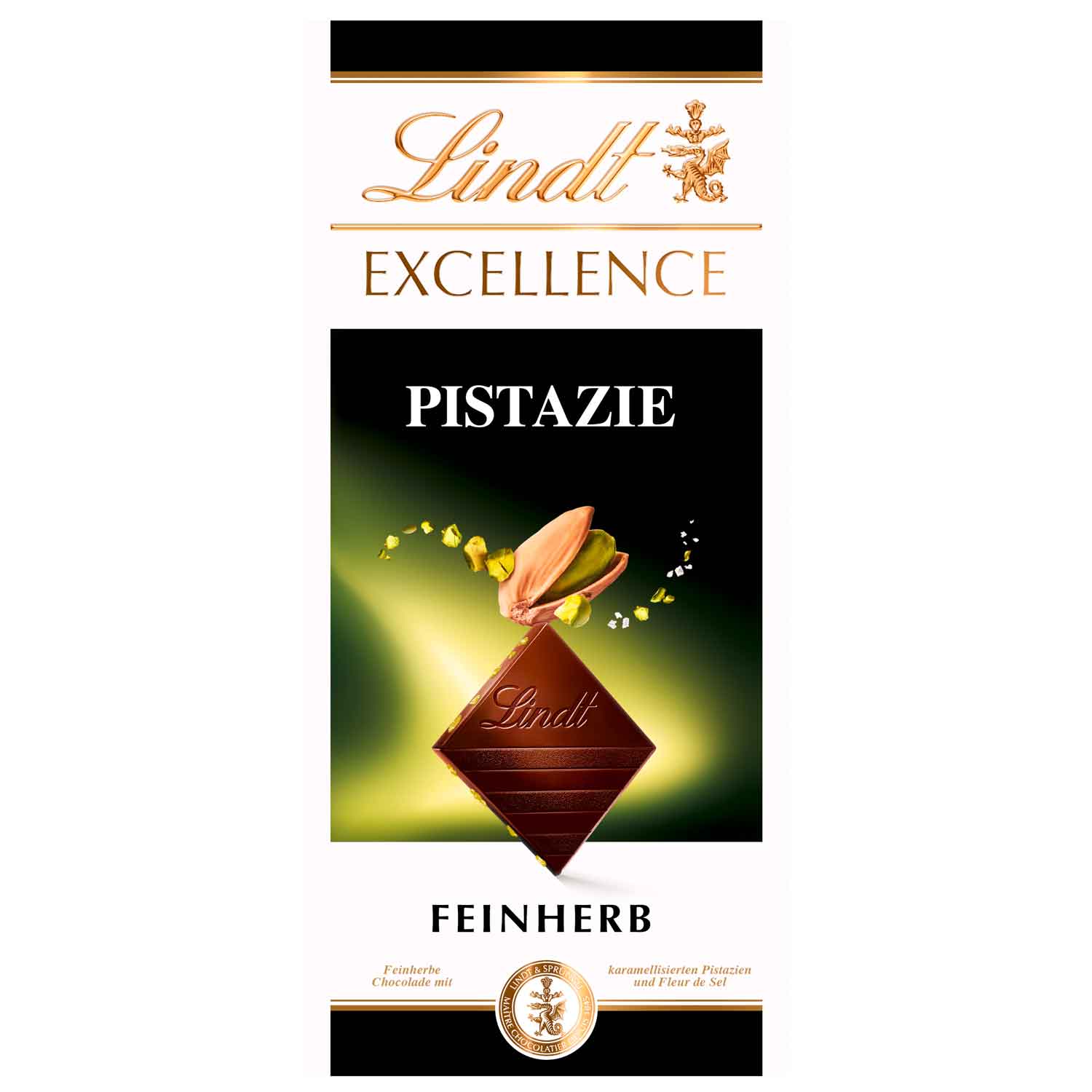 Lindt EXCELLENCE Pistazie Feinherb Tafel 100g MHD 30.06.26