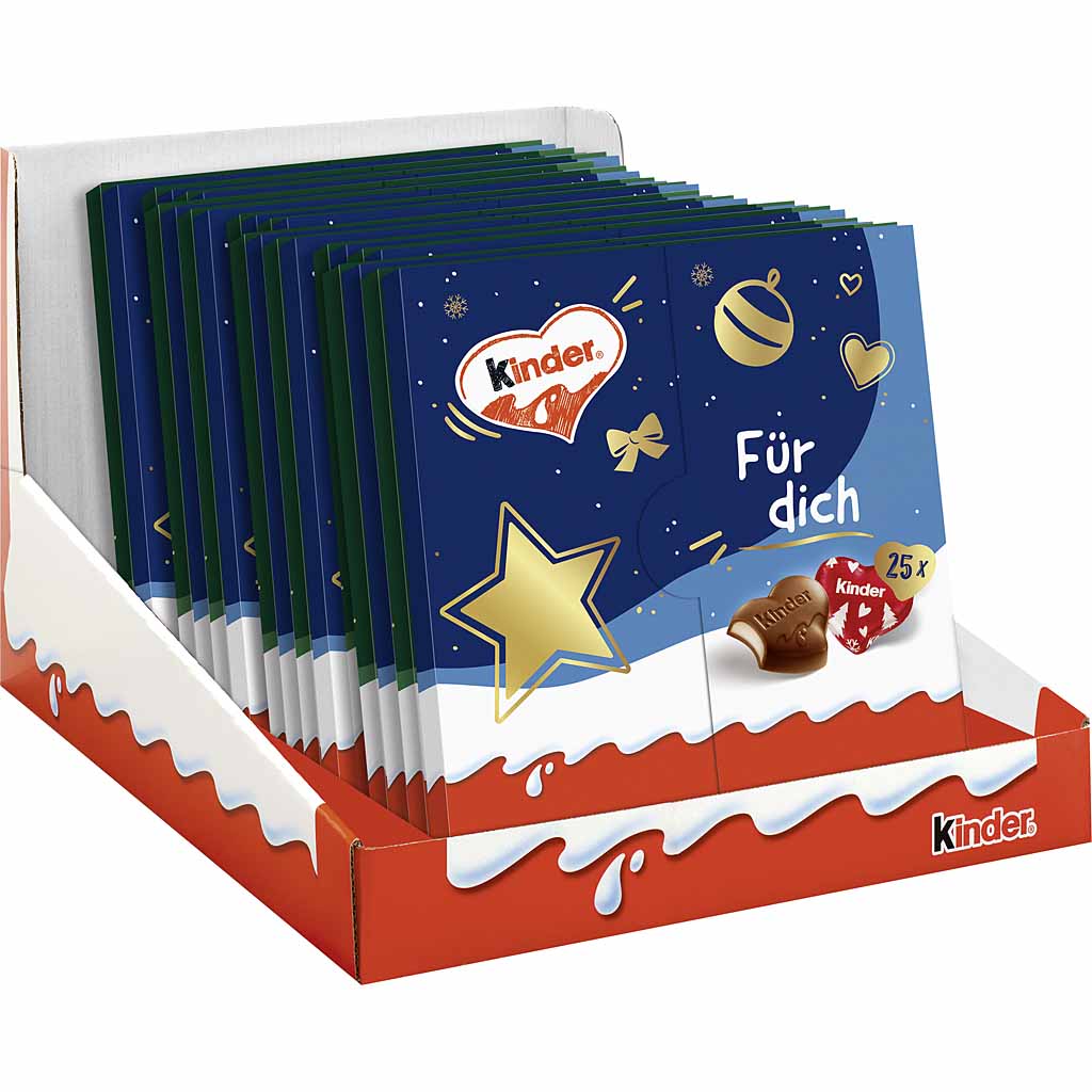 Kinder Love Minischokoladenherzen 107g, 8000500428672, Umkarton