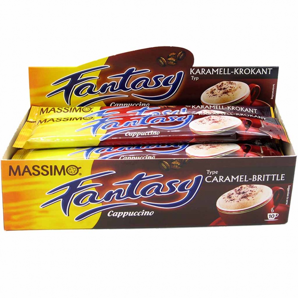 MASSIMO Cappuccino Caramel-Krokant 10er 125g MHD 30.03.27