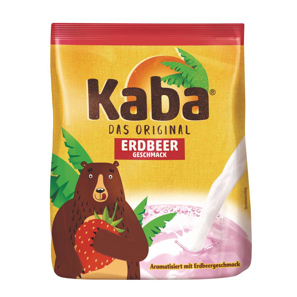 Kaba Getränkepulver Das Original Erdbeer Geschmack 400g MHD 30.04.27