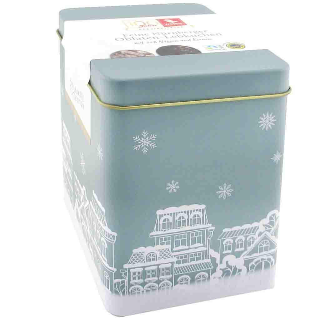Weiss Nürnberger Oblaten-Lebkuchen Jubiläumsdose 165g MHD 30.05.26