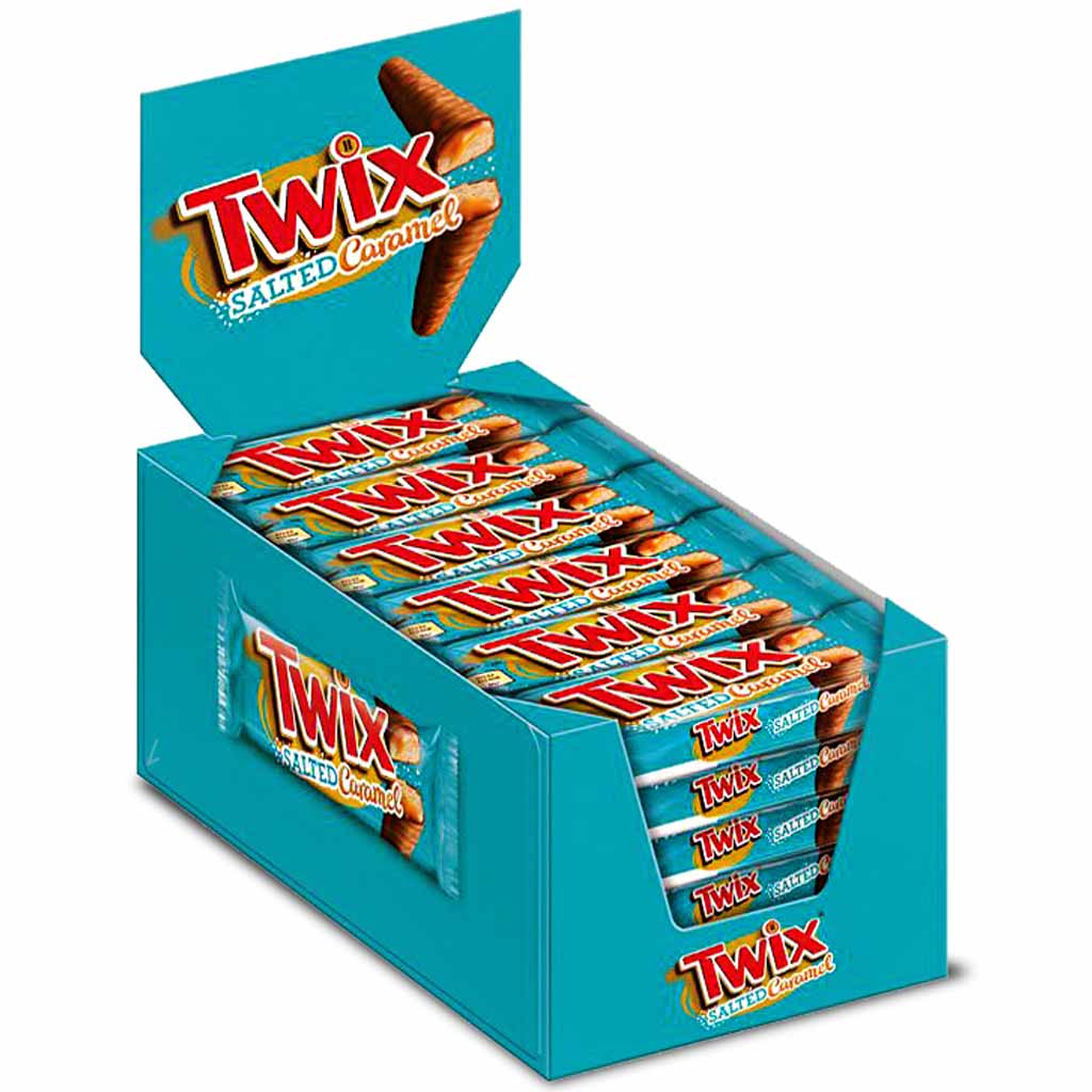 Twix Salted Caramel 30x46g=1380g MHD 15.02.26