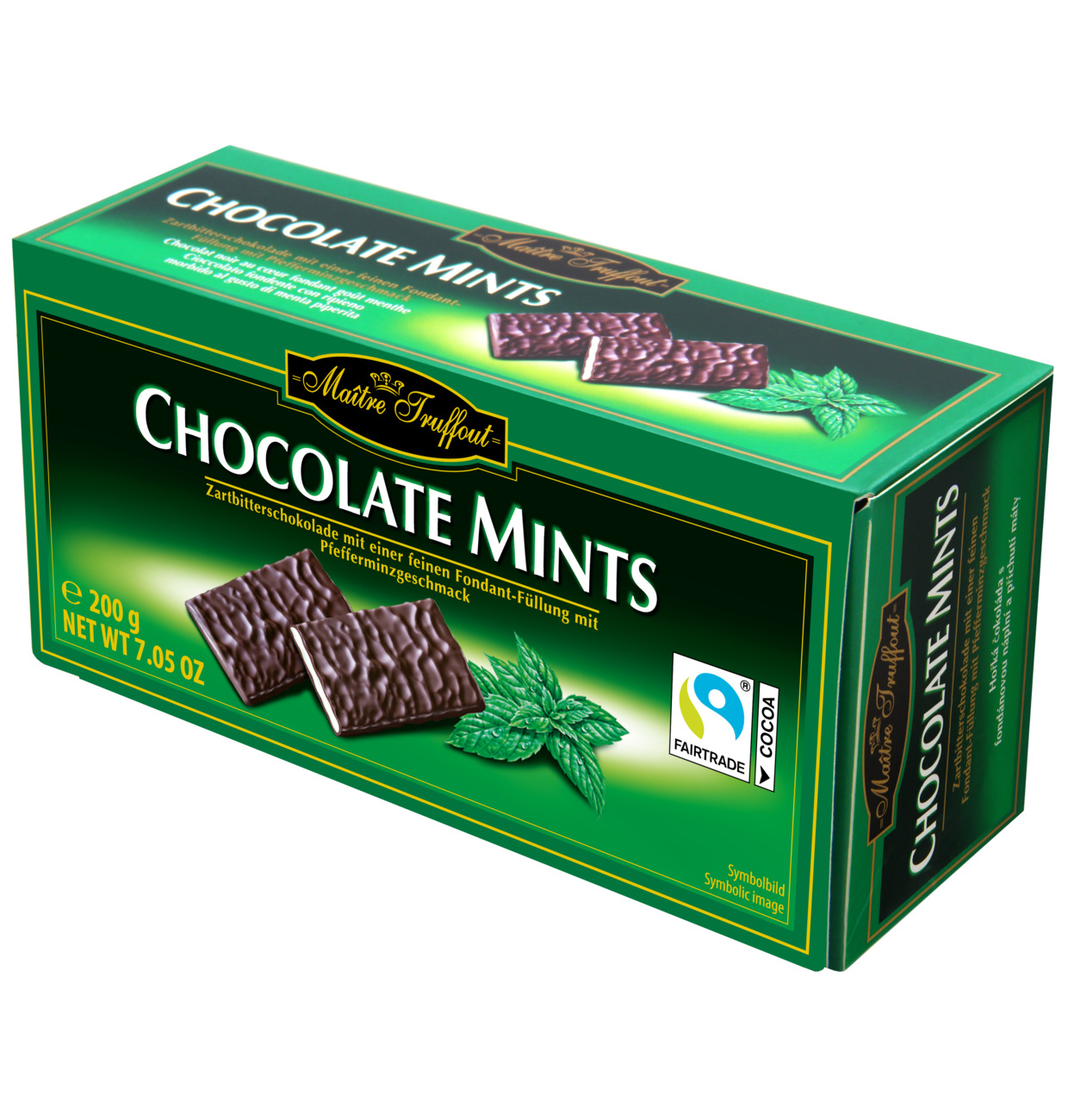 Maitre Truffout Chocolate  Mints 200g MHD 25.10.26