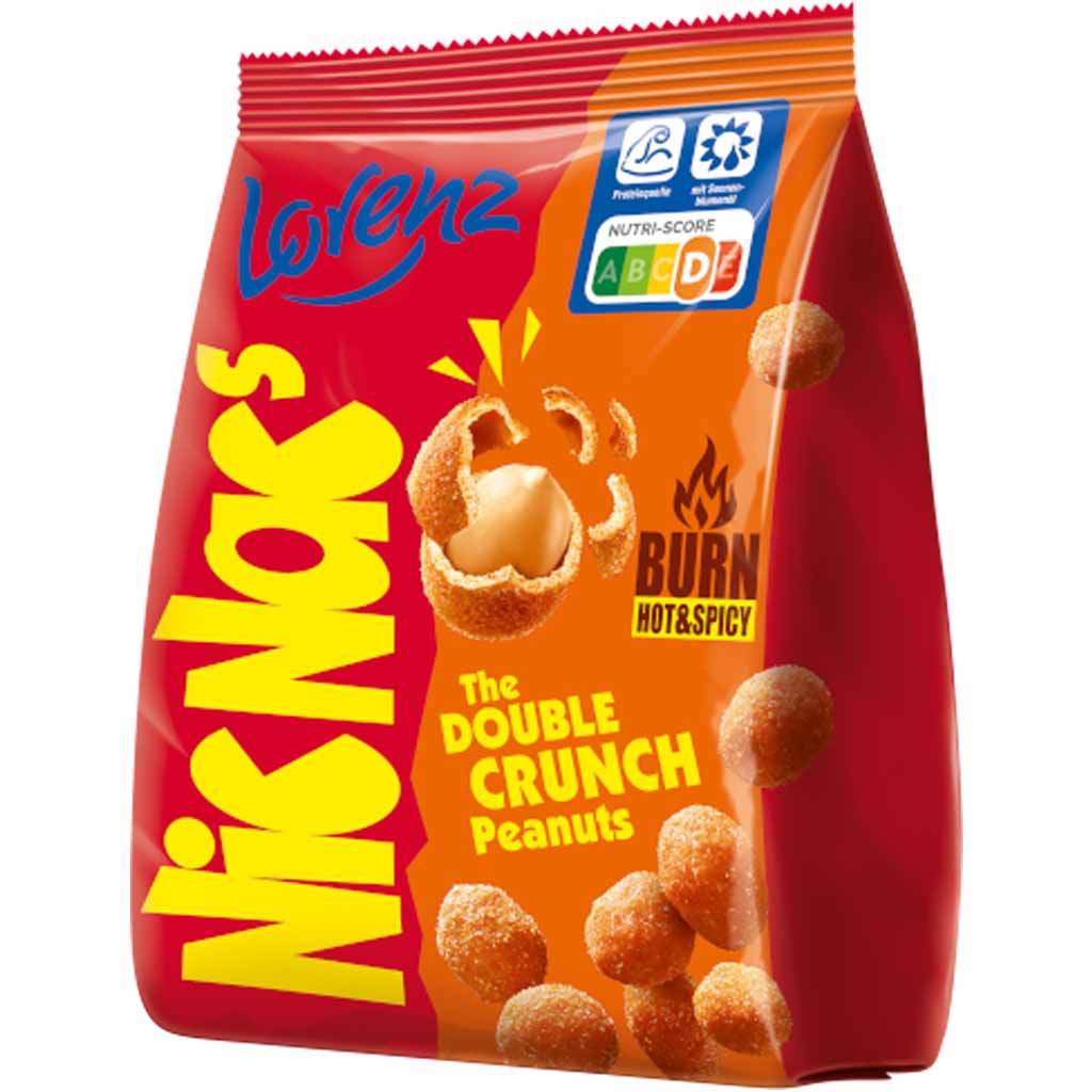 NicNacs Burn Hot & Spicy 110g MHD 05.06.26