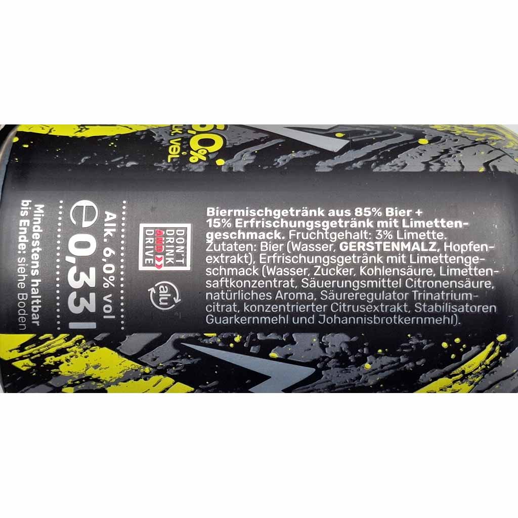 Mixery Ultimate Lemon 6,0 Vol. 0,33l Dose  , 4002631023478