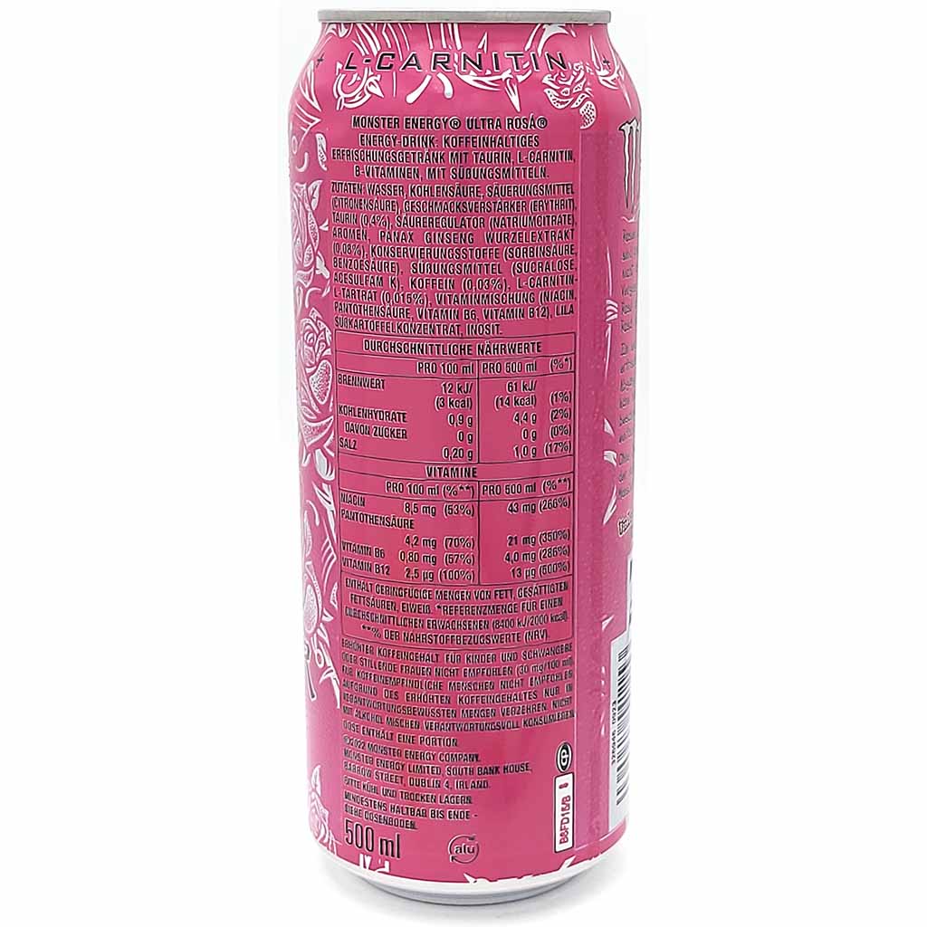 12x Monster Ultra Rosa, 5060947541153