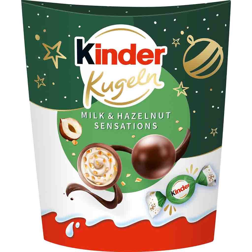 kinder Kugeln Milk & Hazelnut Sensations 90g MHD 20.04.26