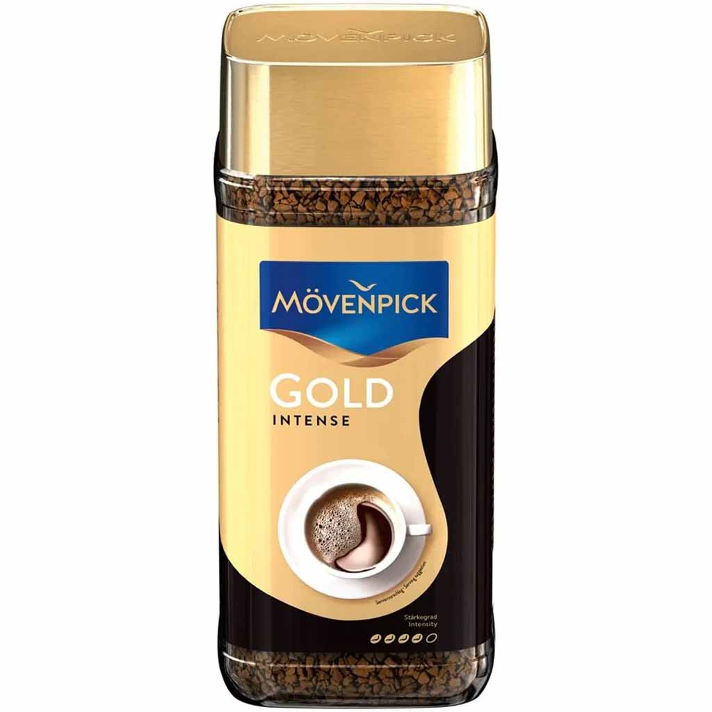 Mövenpick Gold Intense löslicher Kaffee 200g MHD 26.01.28