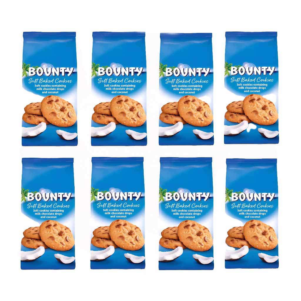 Bounty Soft Baked Cookies 8x180g=1440g MHD 24.01.26
