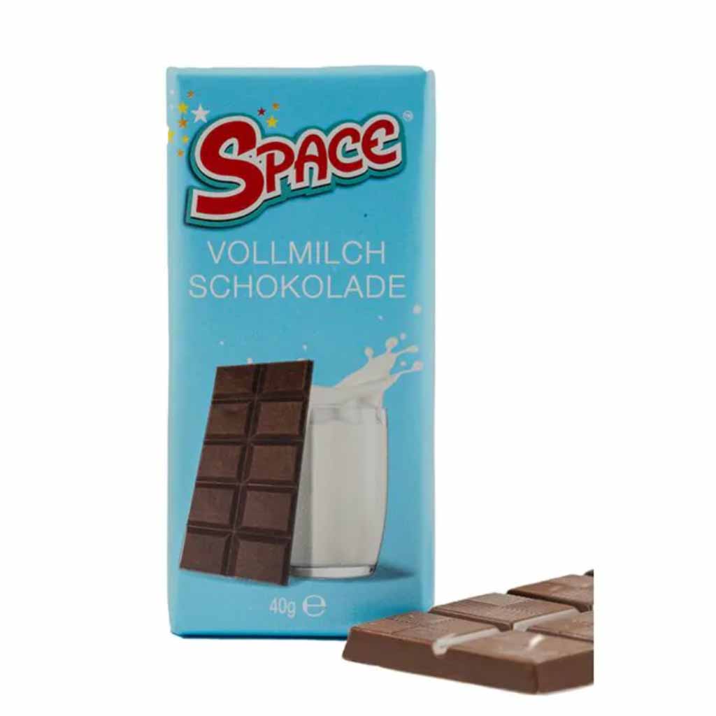 Space Vollmilch Schokolade 30x40g = 1,2kg MHD 10.02.27