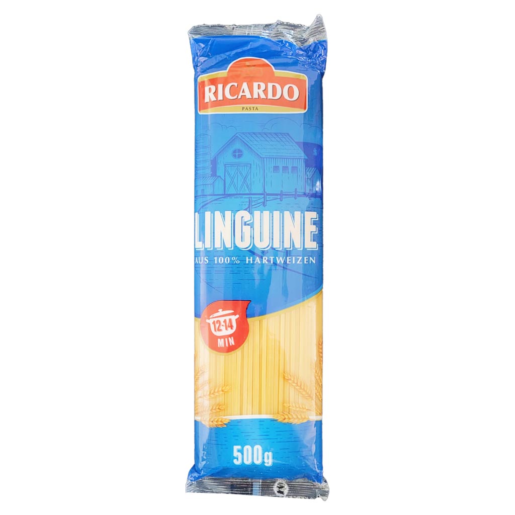 RICARDO Linguine Spaghetti 500g MHD 16.03.27