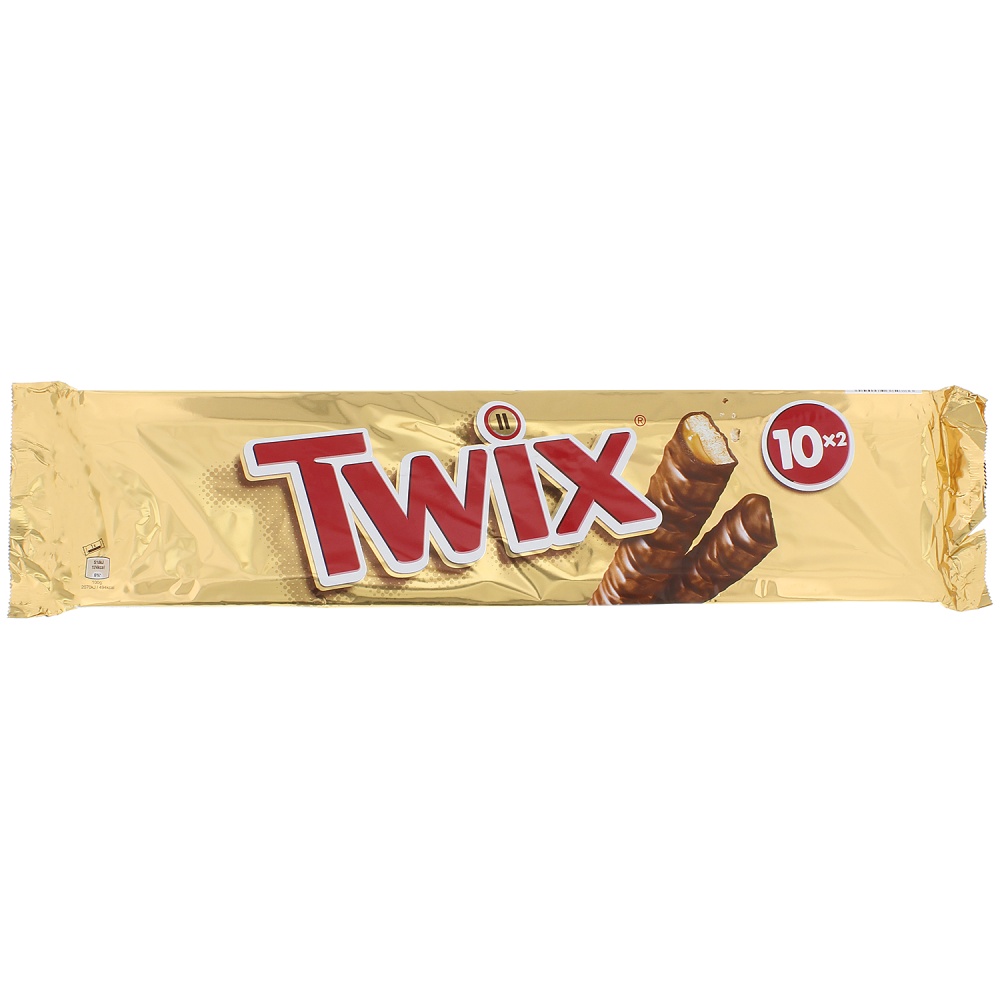Twix 10er Doppel Schokoriegel 10 x 50g = 500g