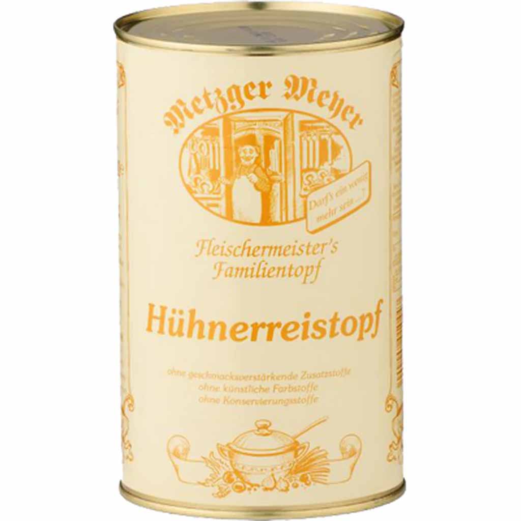 Metzger Meyer Hühnerreistopf 1160g MHD 25.07.29