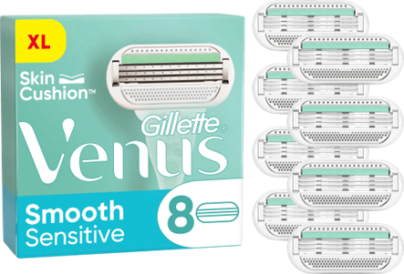 Gillette Venus Smooth Rasierklingen 8er