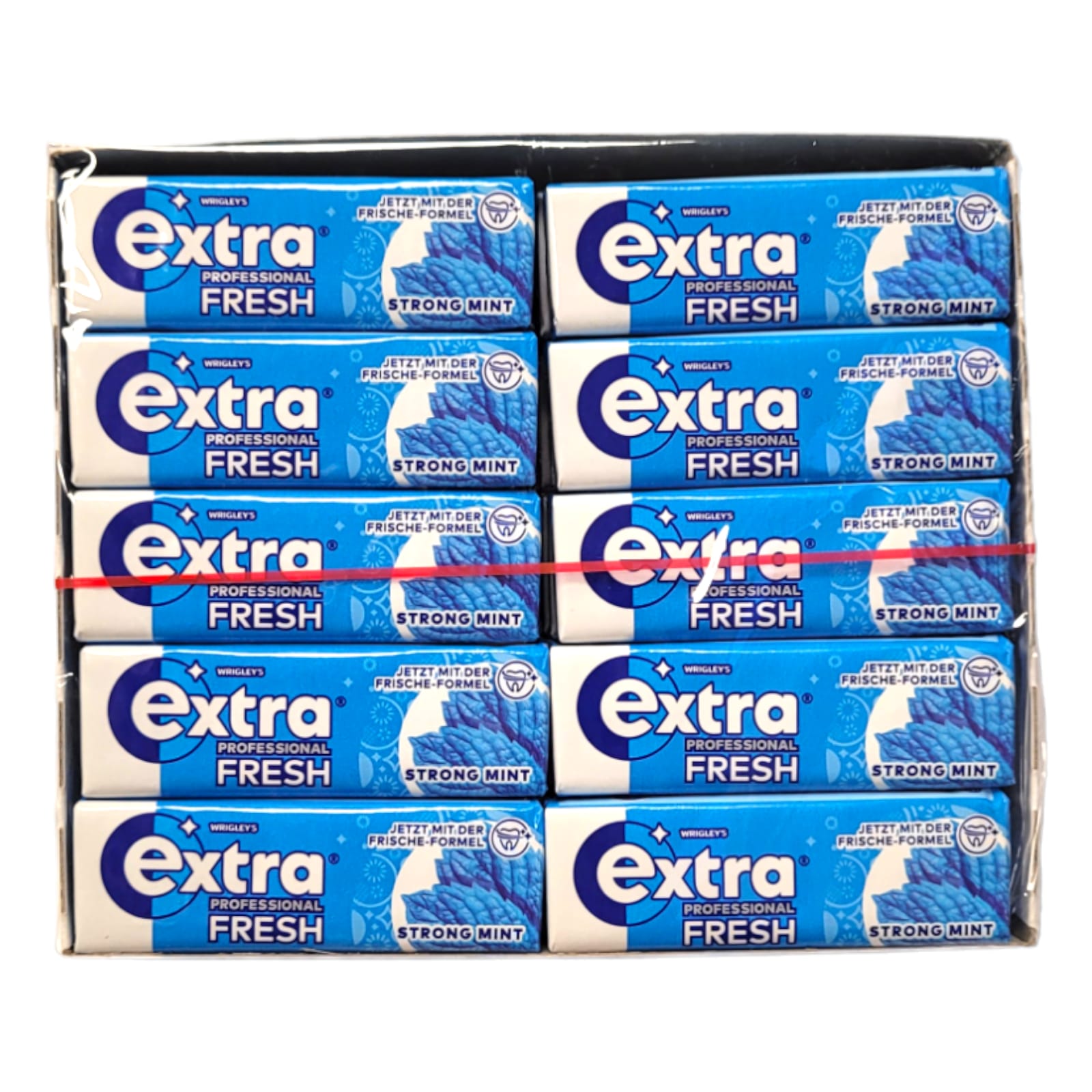 Wrigleys Extra Professional Fresh Strong Mint Dragee 30 Packungen MHD 12.10.26