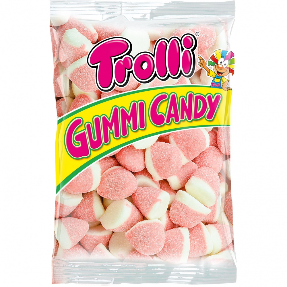 Trolli Kiss Schaumerdbeeren 1kg MHD 19.11.26
