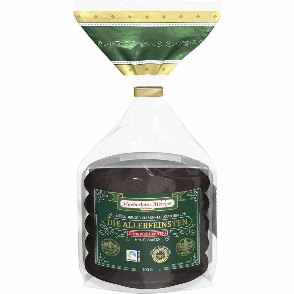 Haeberlein-Metzger Elisen-Lebkuchen schokoliert 300g MHD 30.04.26