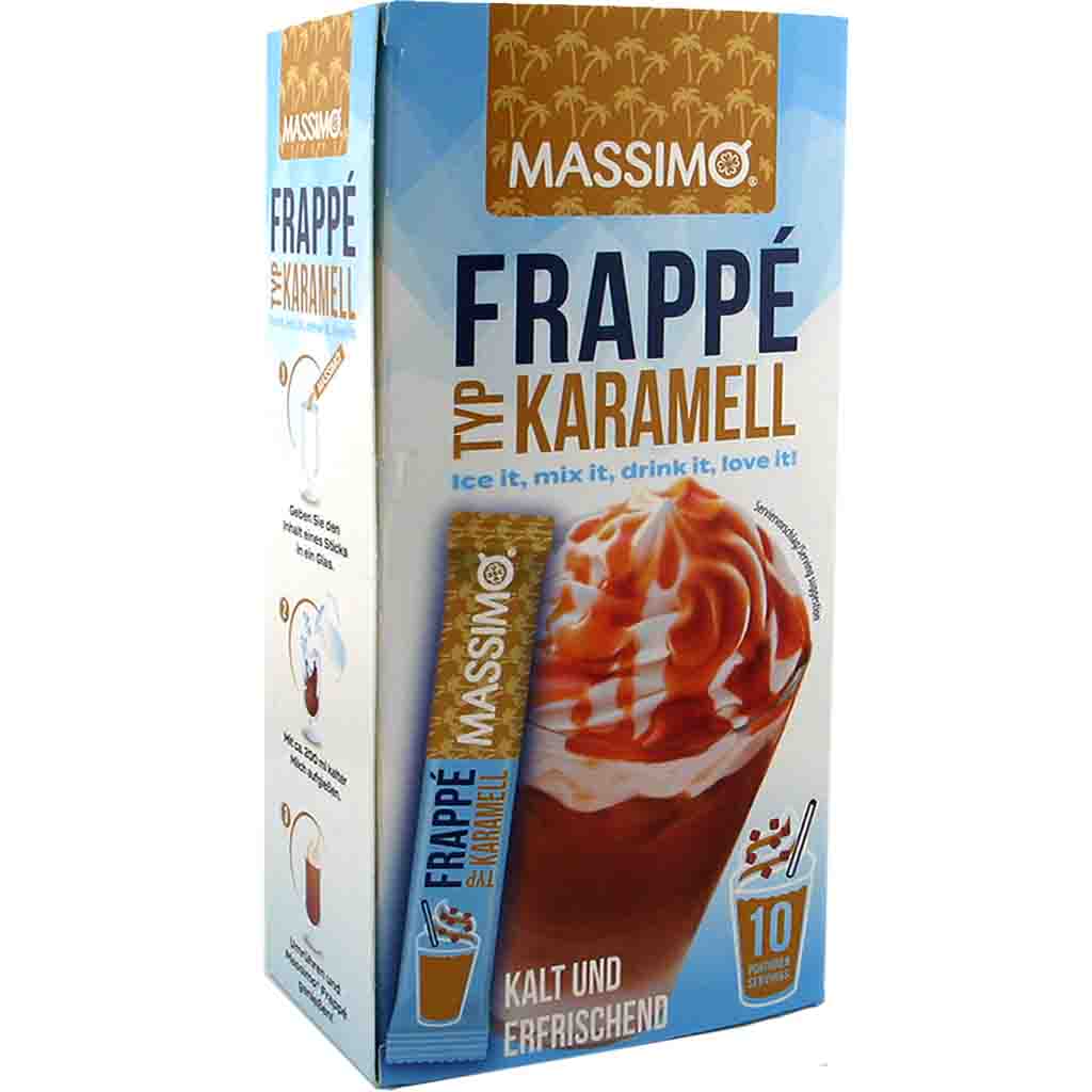 Massimo Frappé Typ Karamell 10er 250g MHD 30.09.26