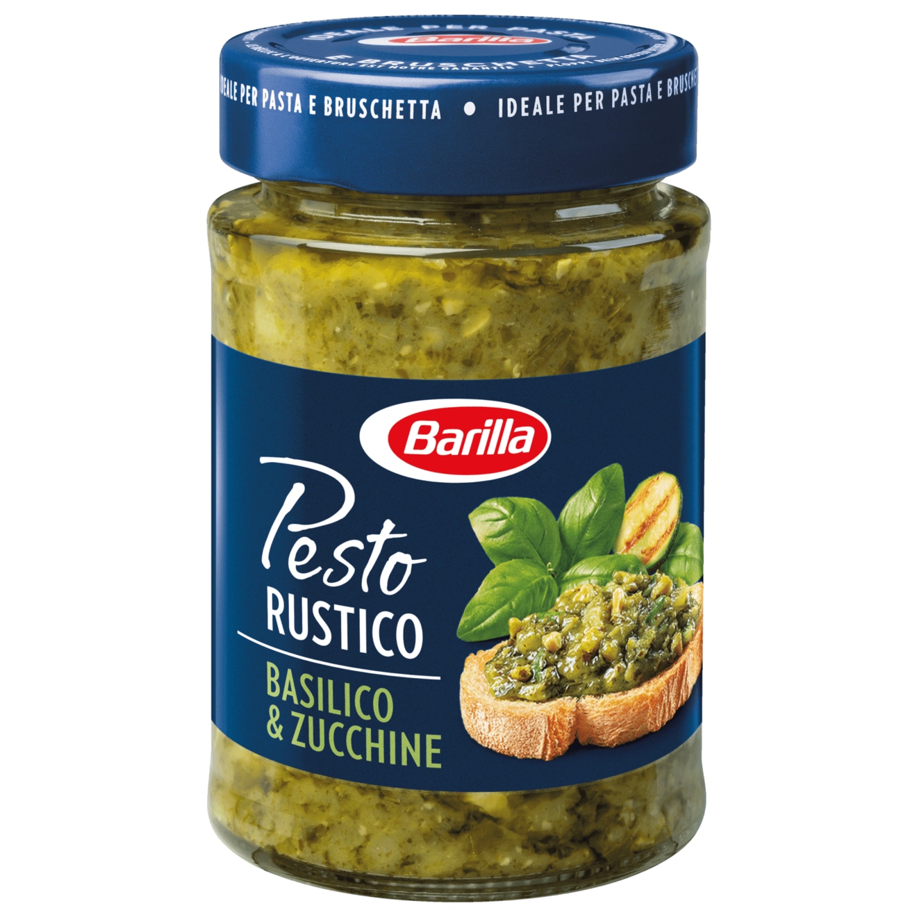Barilla Pesto Rustico Basilico & Zucchine 200g MHD 18.08.26