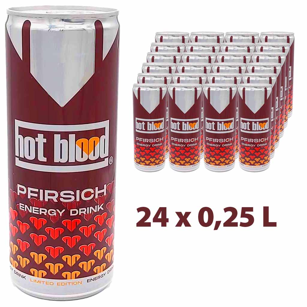 https://www.lebensmittel-sonderposten.de/media/image/89/5b/20/Hot_Blood_Pfirsich_Energy_Drink_24x0-25L_Dose_front_frei.jpg