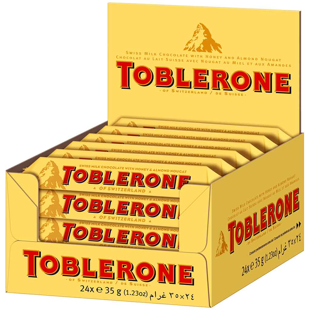 Toblerone Original Milch 24x35g=840g MHD 11.04.26