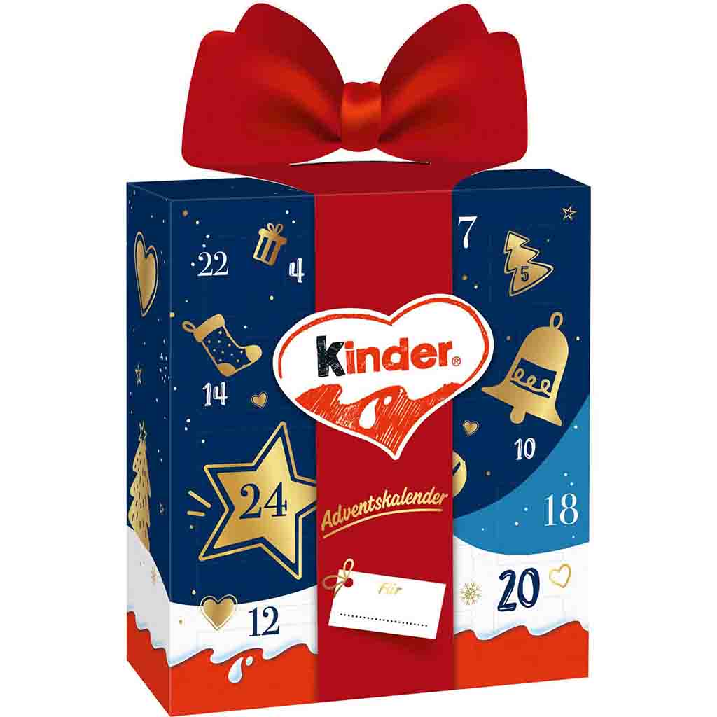kinder Mix Geschenk Adventskalender 214g MHD 20.04.26