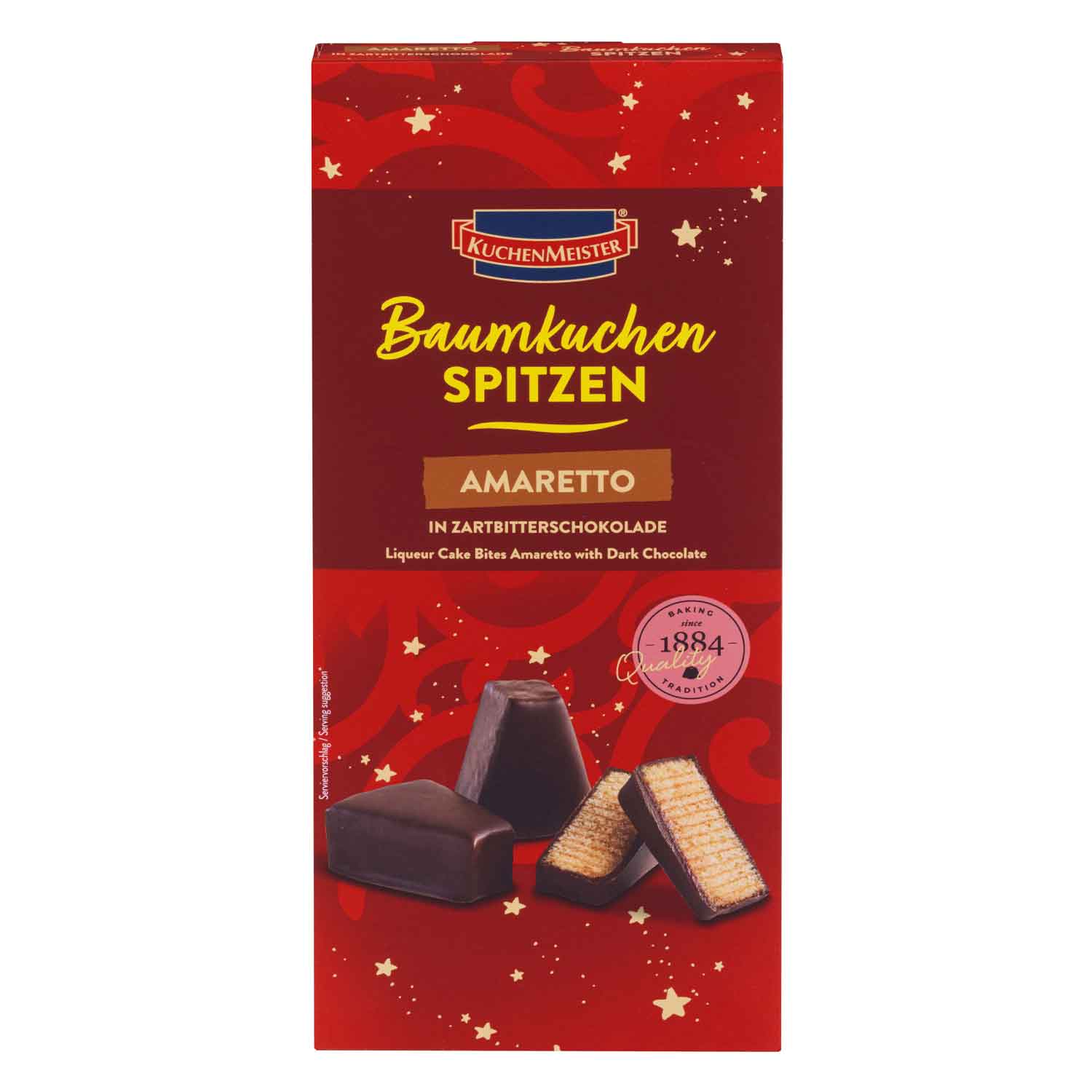 Kuchenmeister Baumkuchenspitzen Amaretto 150g