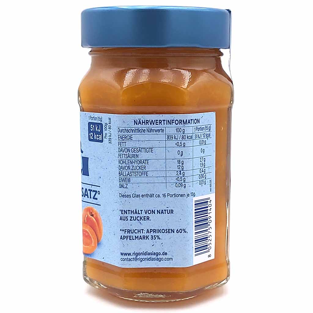 Rigoni di Asiago Natu Aprkosen BIO Aufstrich 240g
