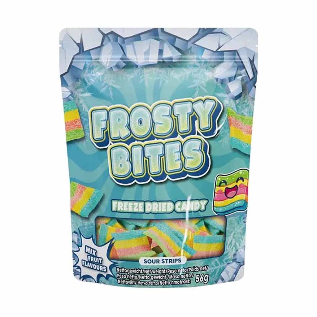 Frosty Bites Sour Strips 56g MHD 29.05.27