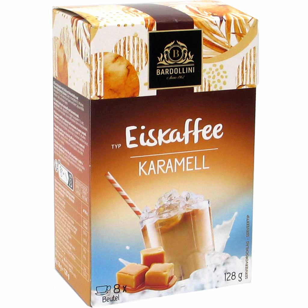 Bardollini Eiskaffee Caramel 8er 128g MHD 08.11.26