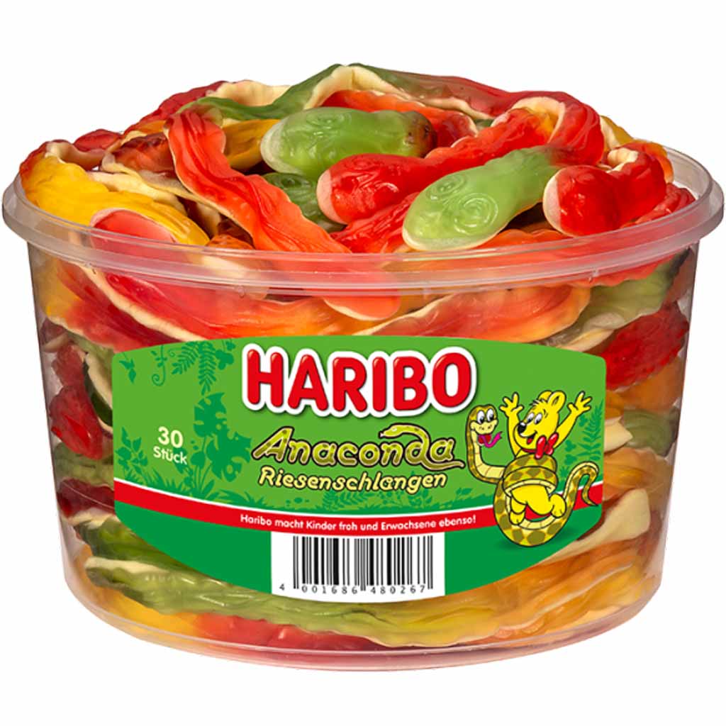 Haribo Anaconda Riesenschlangen 1200g