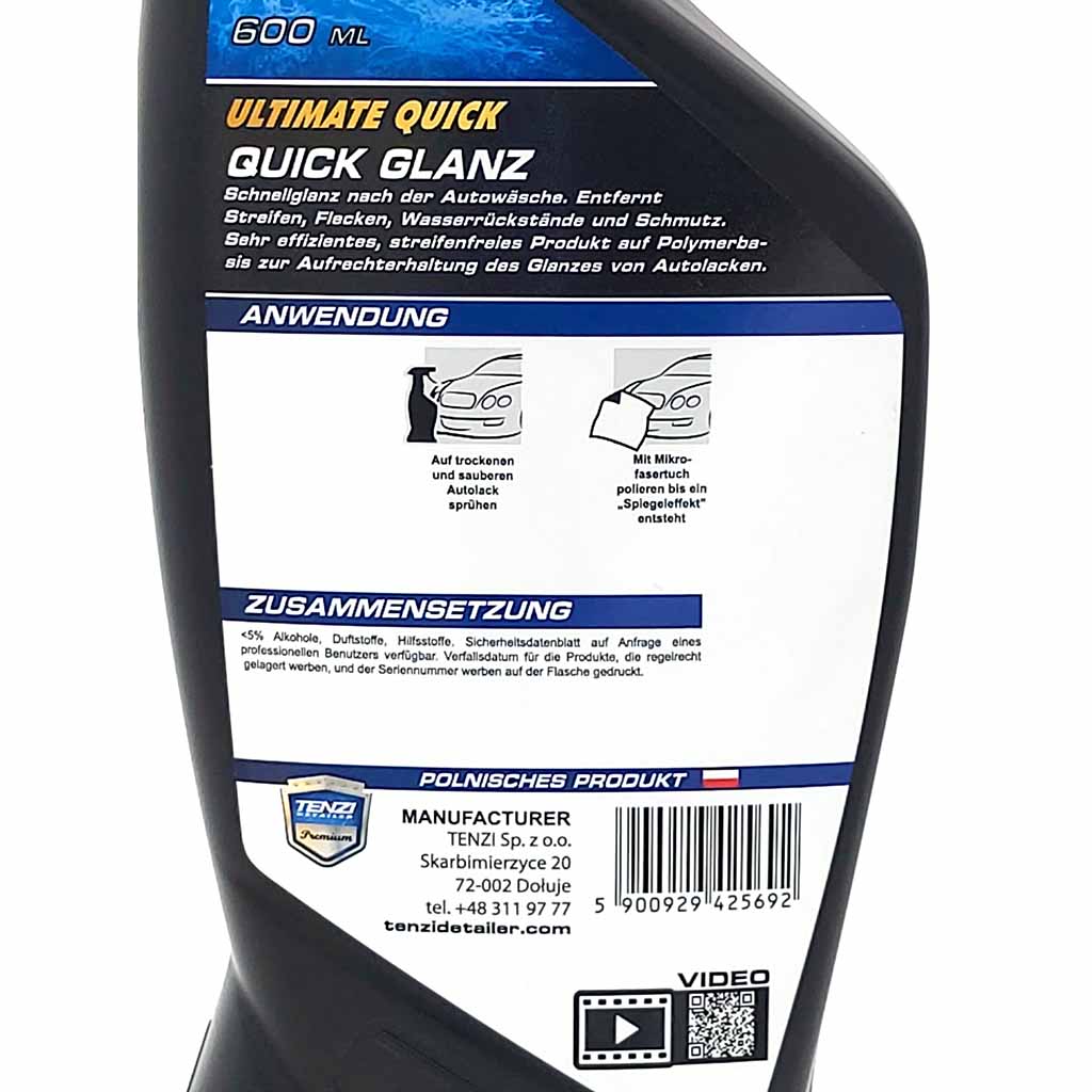 Tenzi Ultimat Quick Glanz 600ml