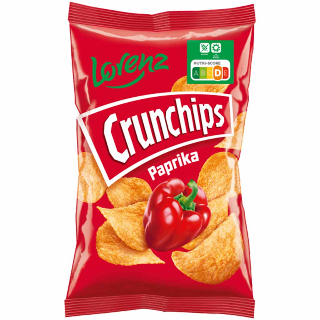 Lorenz Crunchips Paprika 150g MHD 21.03.26