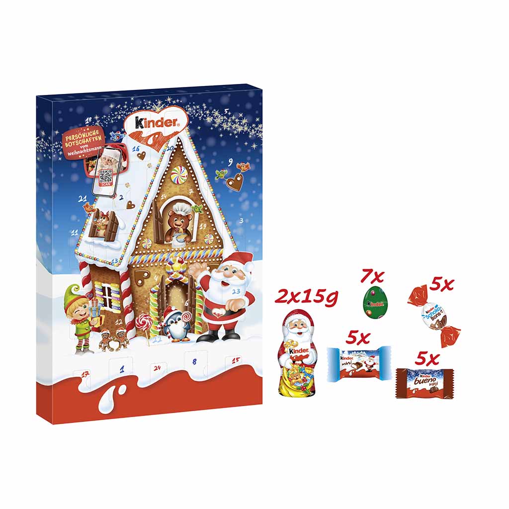 kinder Mini Mix Adventskalender 151g, 8000500448465