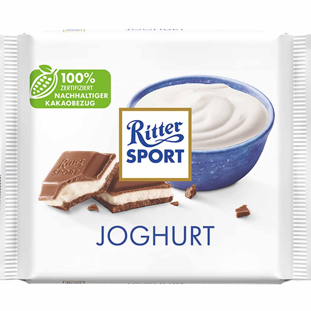Ritter Sport Tafelschokolade Joghurt 100g MHD 10.04.26