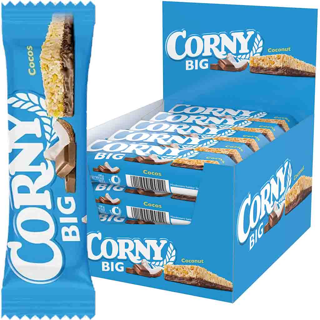 Corny Big Cocos 24x50g=1200g MHD 28.09.26
