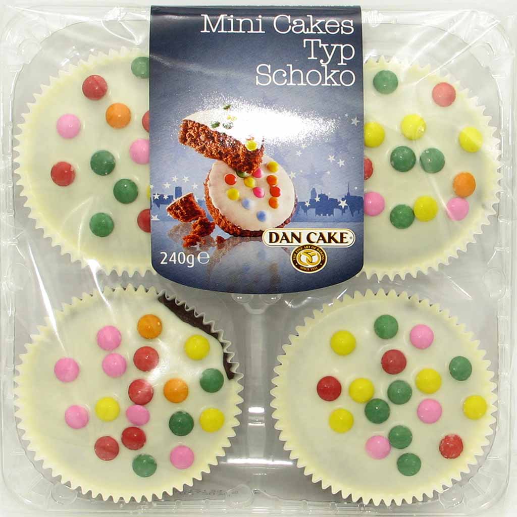 Dan Cake Mini Cakes Schoko 240g MHD 16.10.25