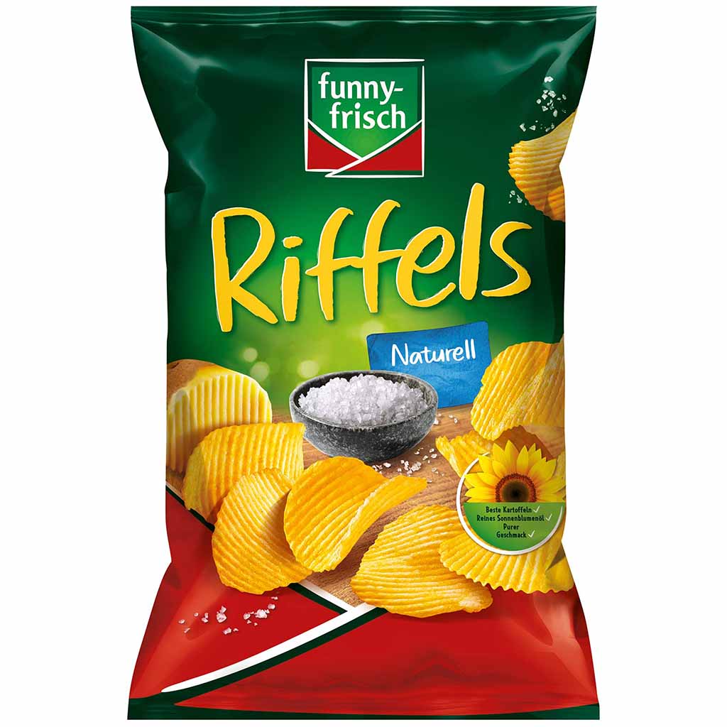 funny frisch Riffels Naturell 150g MHD 01.12.25