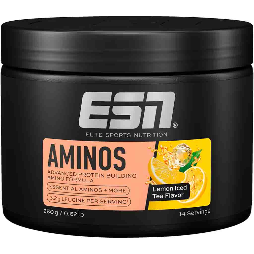 ESN Aminos Lemon Iced Tea 280g MHD 30.04.26