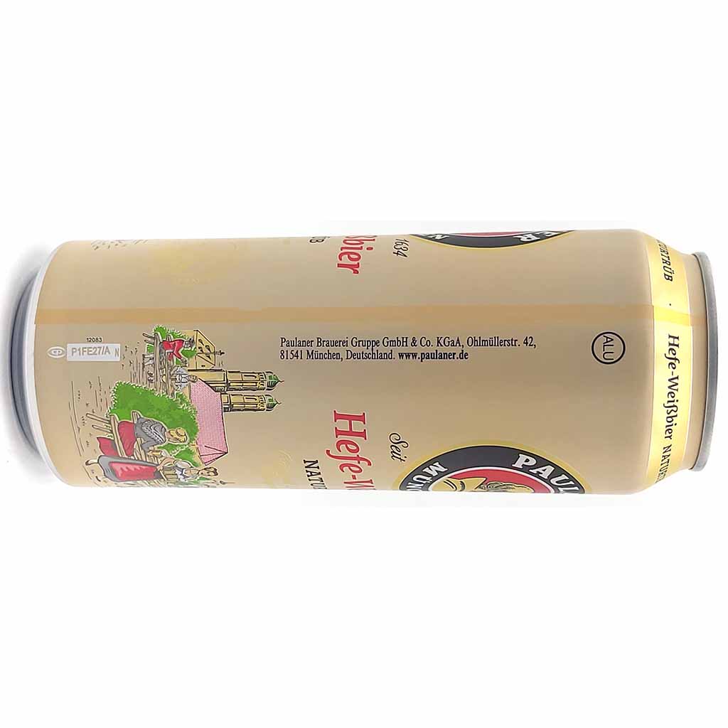 24x Paulaner Hefe-Weißbier - Naturtrüb 5,5 % Vol. - 24 x 0,5L, 4066600101925 , 4066600201922