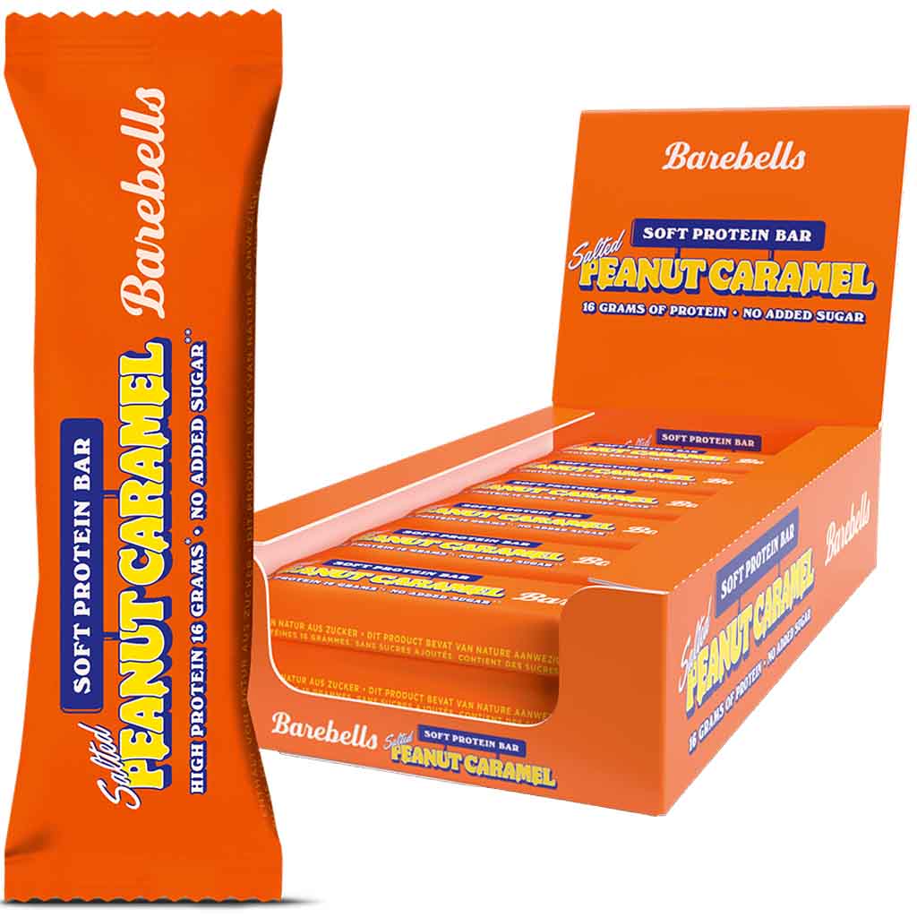 12x Barebells Soft Protein Bar Salted Peanut Caramel á 55g=660g MHD 06.06.26