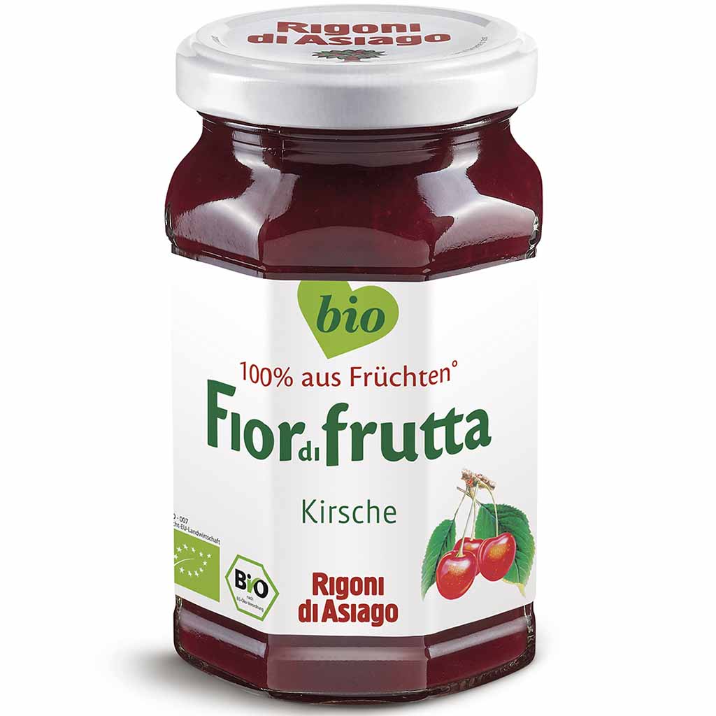 Fior di frutta Kirsche Bio Fruchtaufstrich 250g MHD 27.03.28